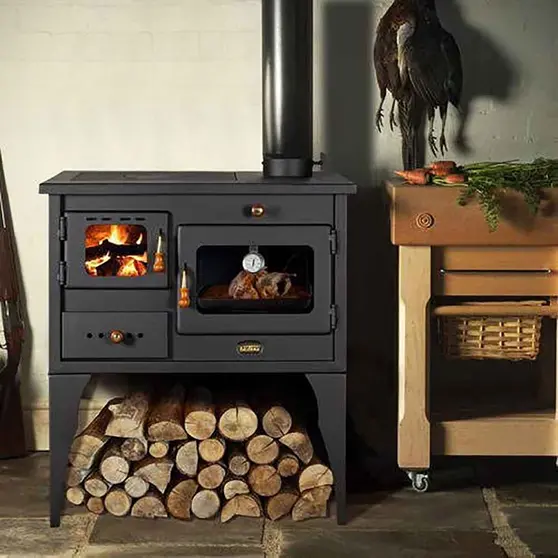 Smeg Estufa a Gas con Horno Eléctrico, 48\