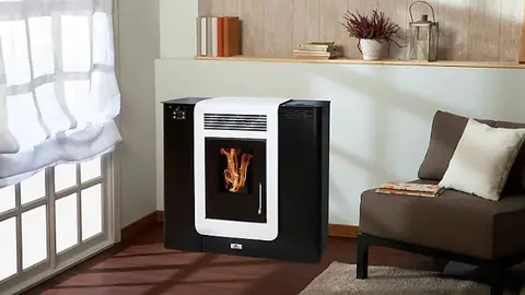 Estufa cáscara de almendra: qué es, cómo funciona y precio.