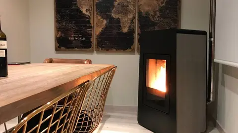 Estufa de pellets instalación