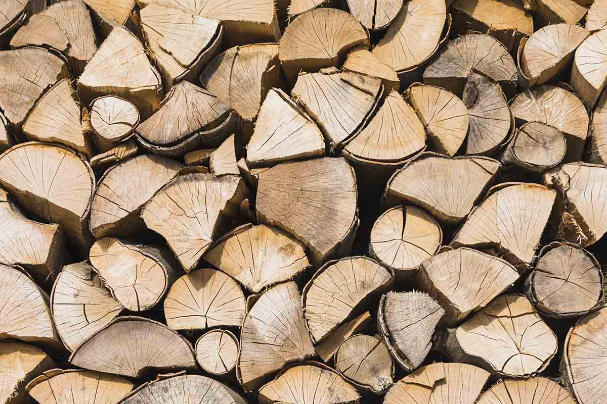 troncos de leña estufas de leña freepik