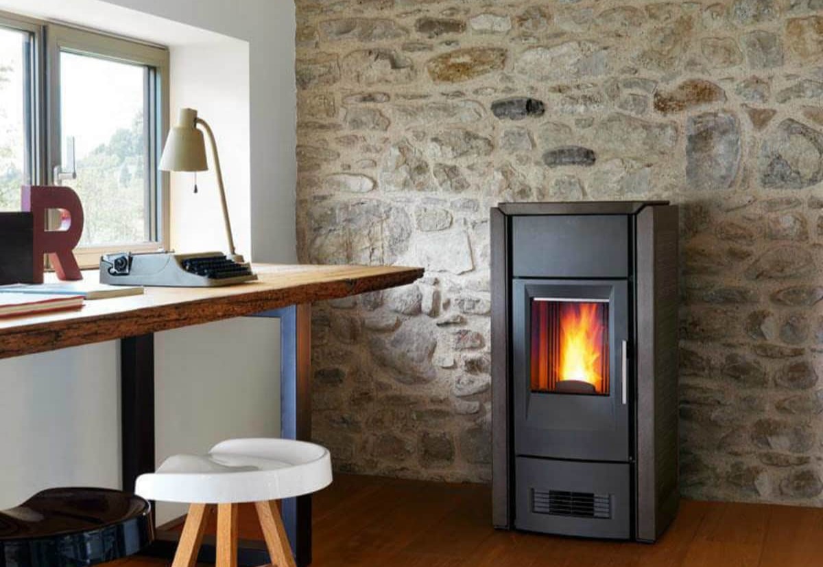 Tipo estufas de pellets