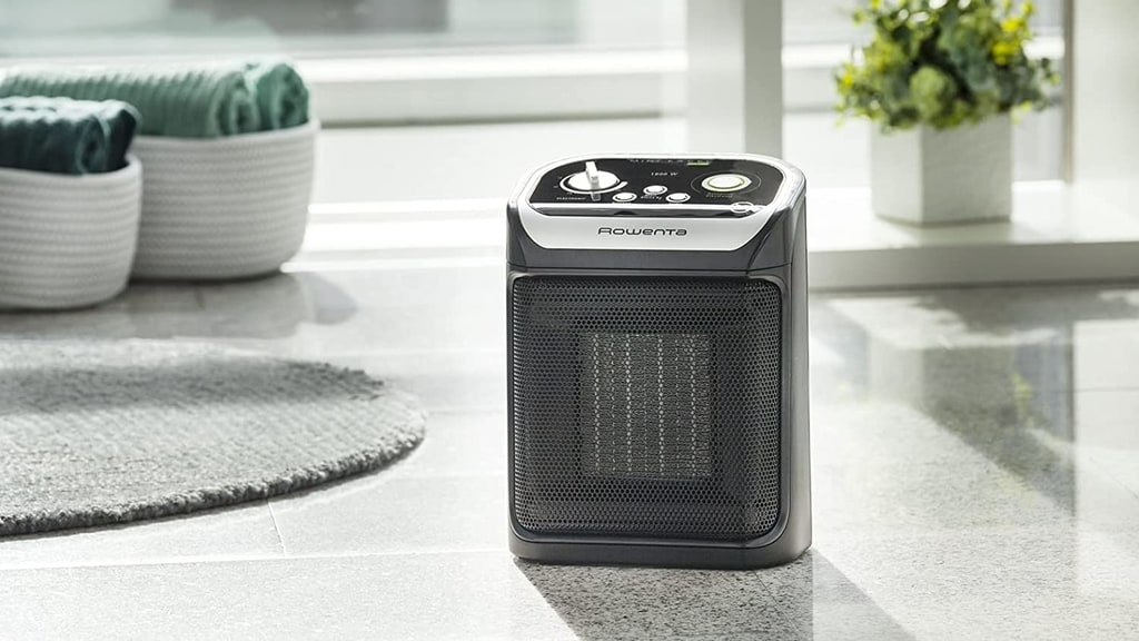 La mejor estufa pequeña de Amazon: Rowenta Comfort Compact. Foto: Amazon.