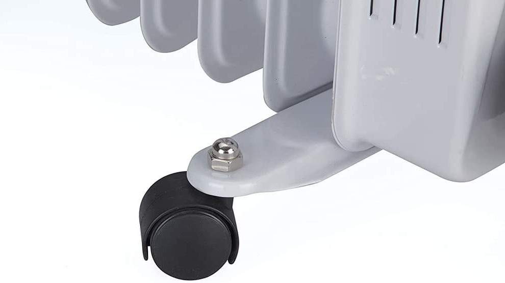 Radiador de aceite Jata R111: una estufa eléctrica de gran potencia. Foto: Amazon.