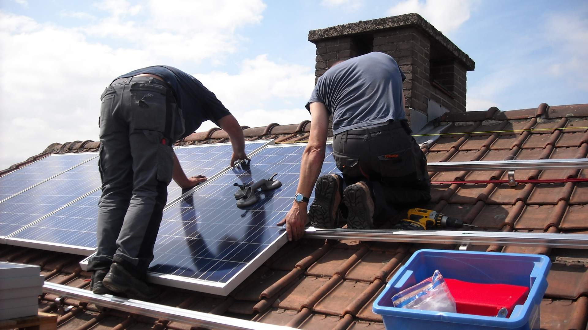 Instalacion aire acondicionado con placas solares