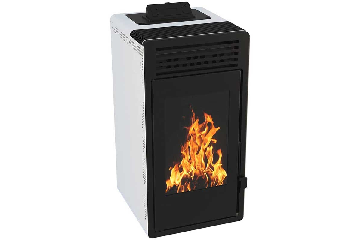 decoración estufas de pellets para el invierno